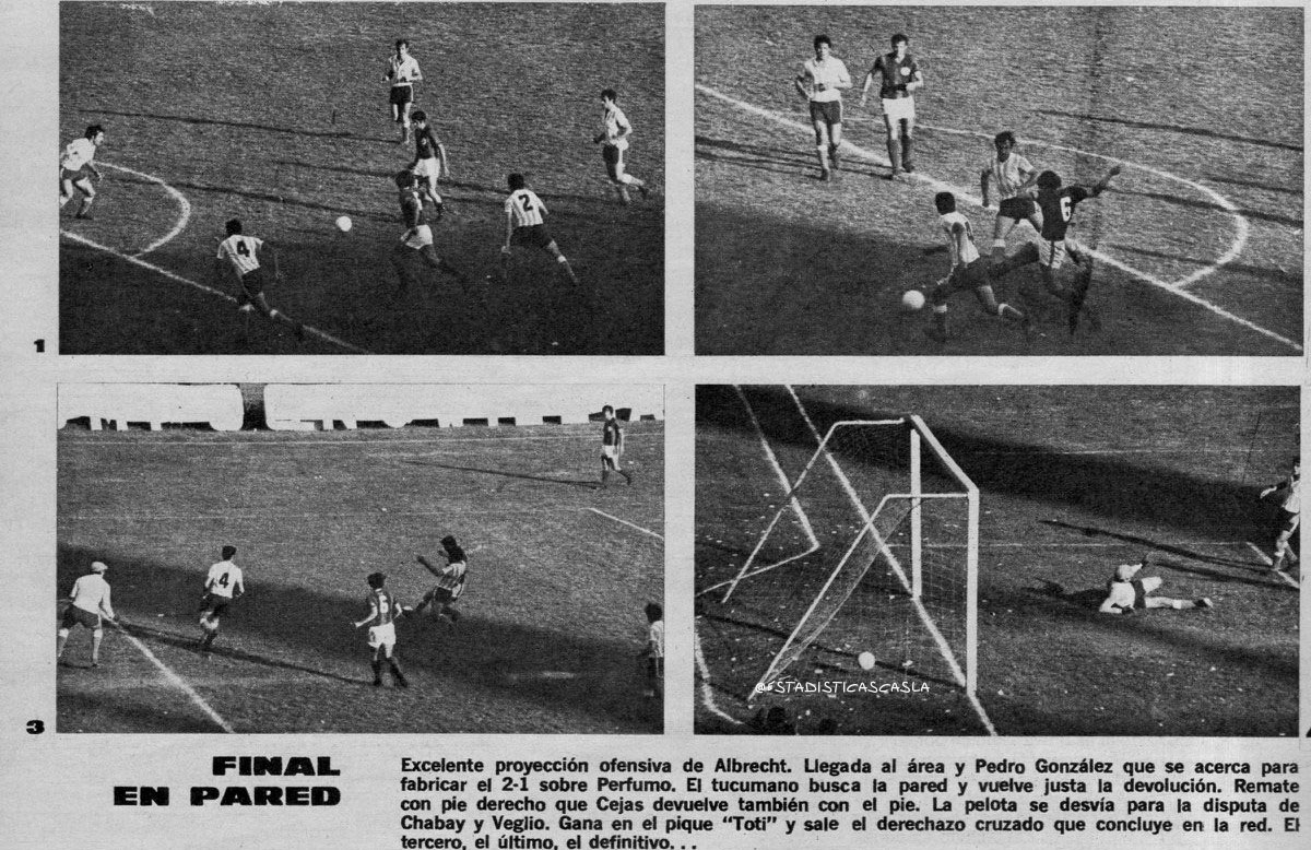 Gol — vs Racing Club