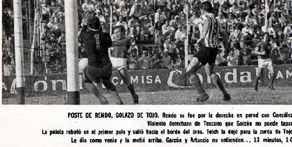 13' · Gol · Tojo, Miguel Angel