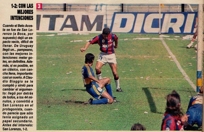43' · Gol · Biaggio, Claudio Darío