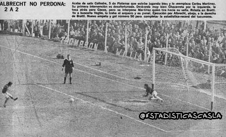 Penal convertido — vs Platense
