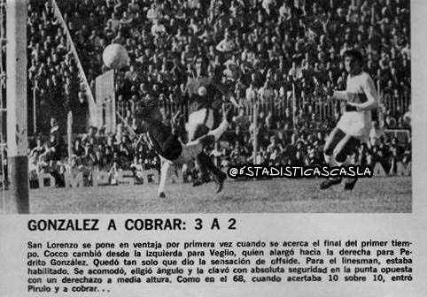 Gol — vs Platense