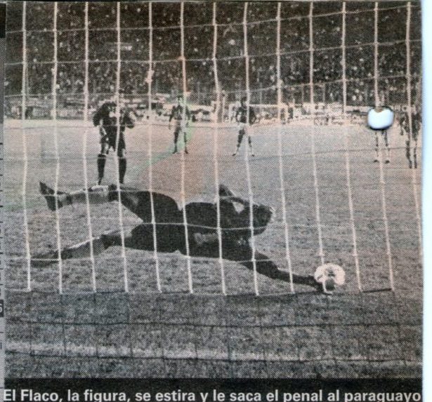 66' · Penal atajado · Passet, Oscar Fernando