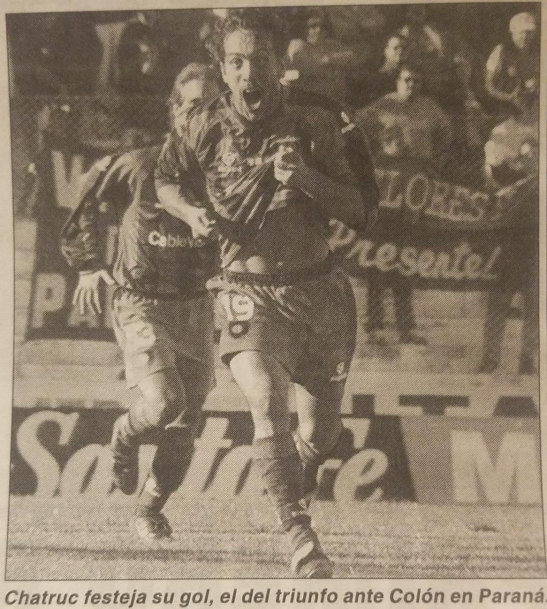 Gol — vs Colon