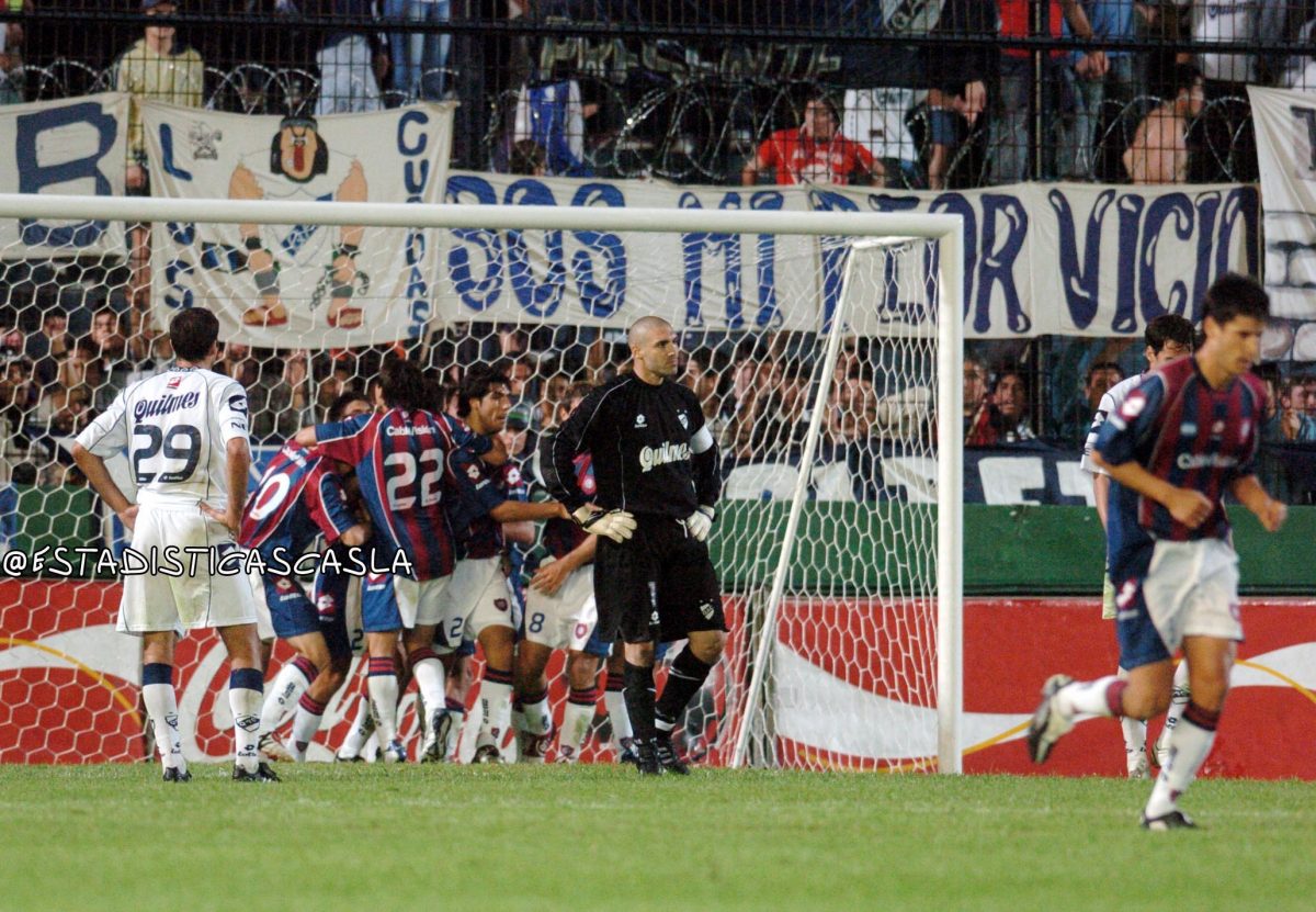 Gol — vs Quilmes