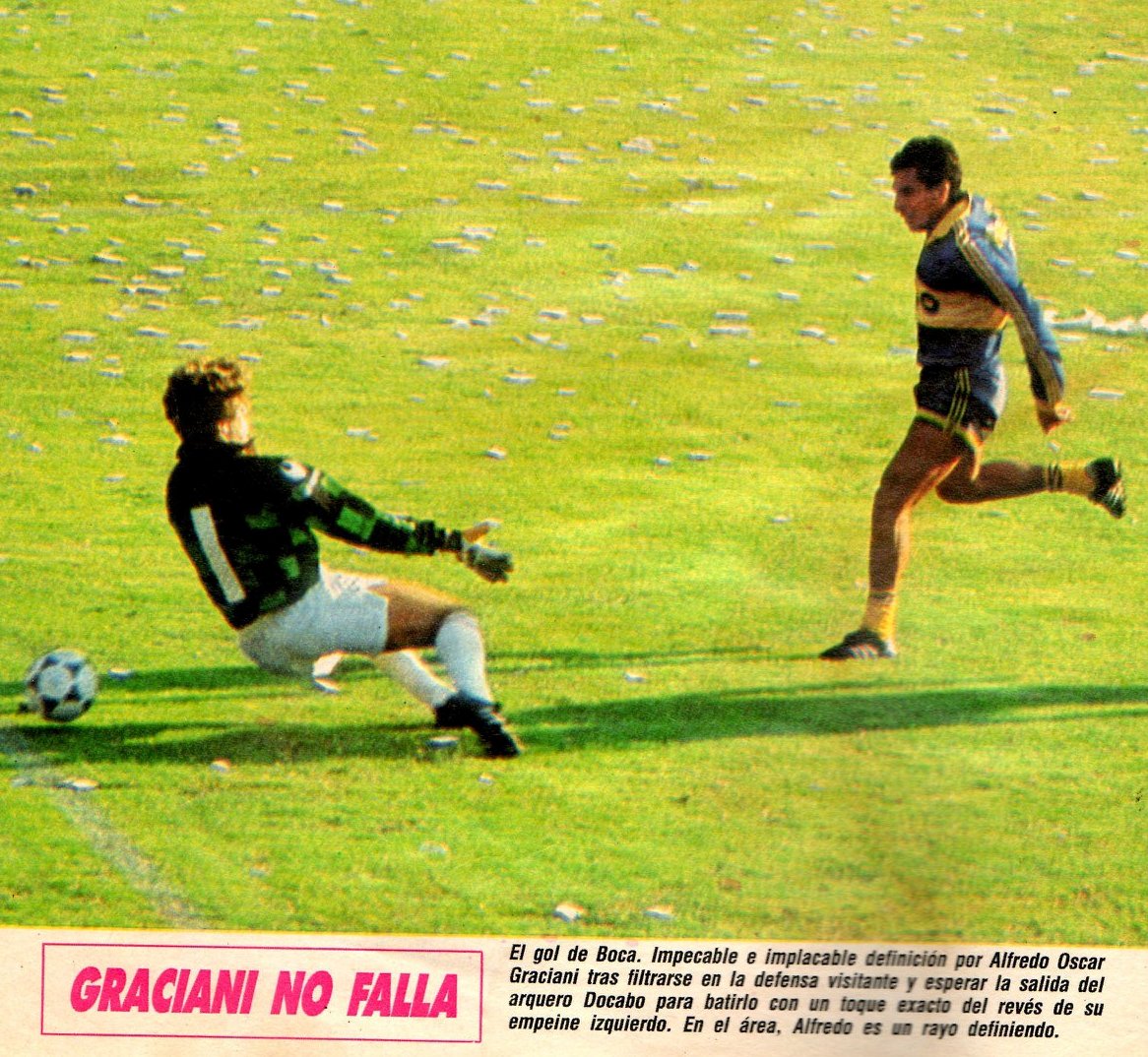 24' · Gol Rival · Graciani, Alfredo Oscar