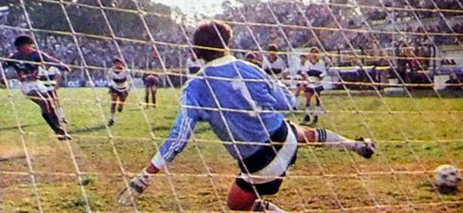 Penal convertido — vs Gimnasia y Esgrima La Plata