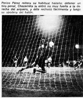 Penal atajado — vs River Plate