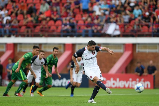 37' · Penal convertido · Ortigoza, Nestor Ezequiel