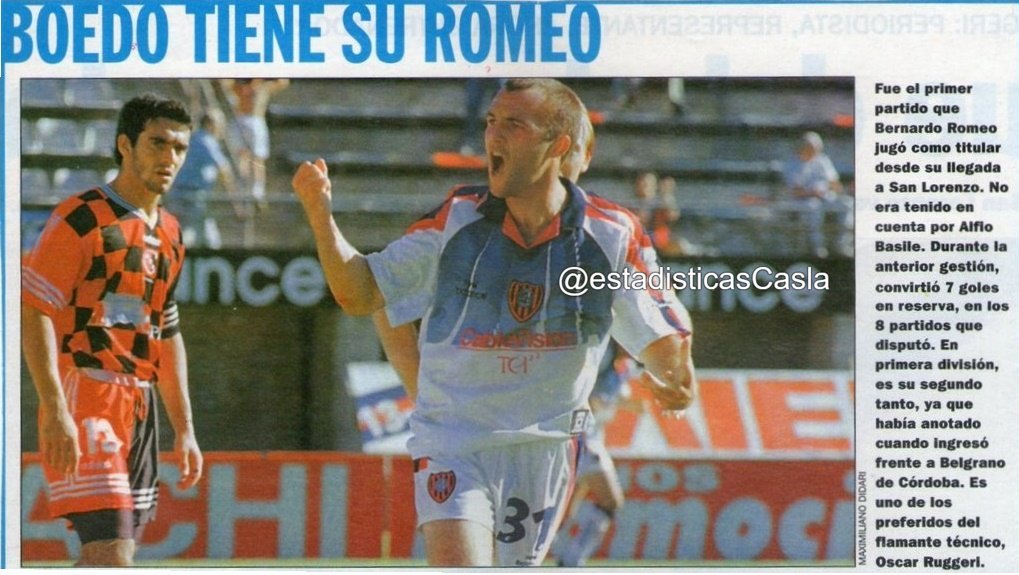 45' · Gol · Romeo, Bernardo Daniel