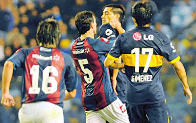 Tarjeta Amarilla — vs Boca Juniors
