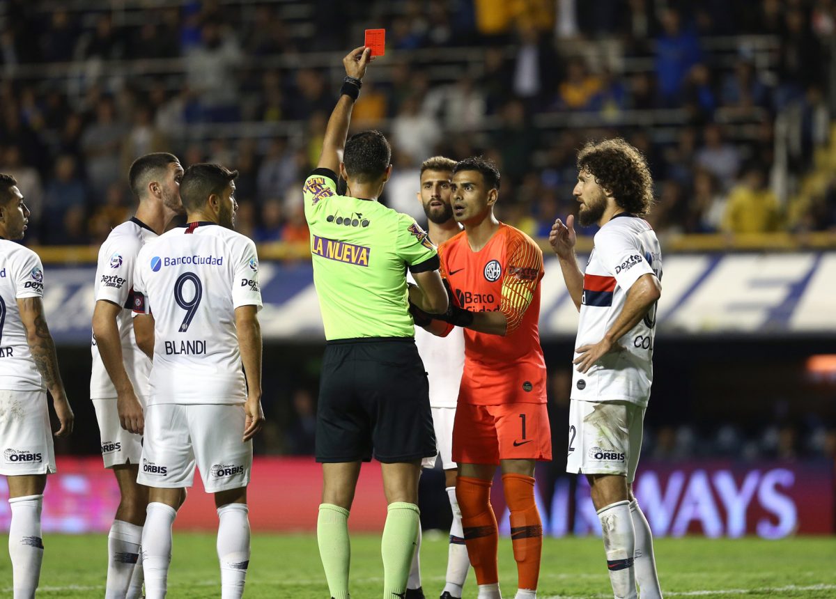70' · Tarjeta Roja · Monetti, Fernando