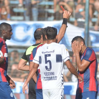 40' · Tarjeta Roja · Gordillo, Yeison Stiven