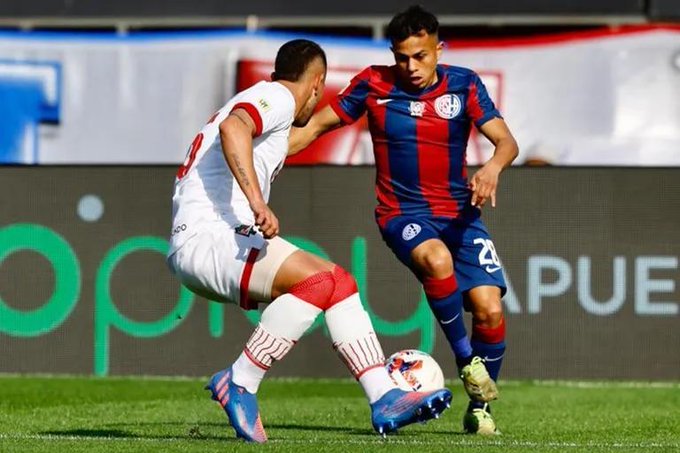 77' · Cambio (Salida) · Barrios, Cristian Nahuel