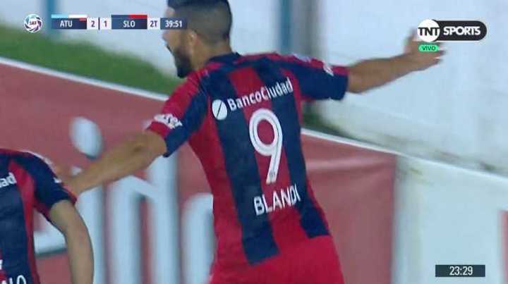 85' · Gol · Blandi, Nicolás