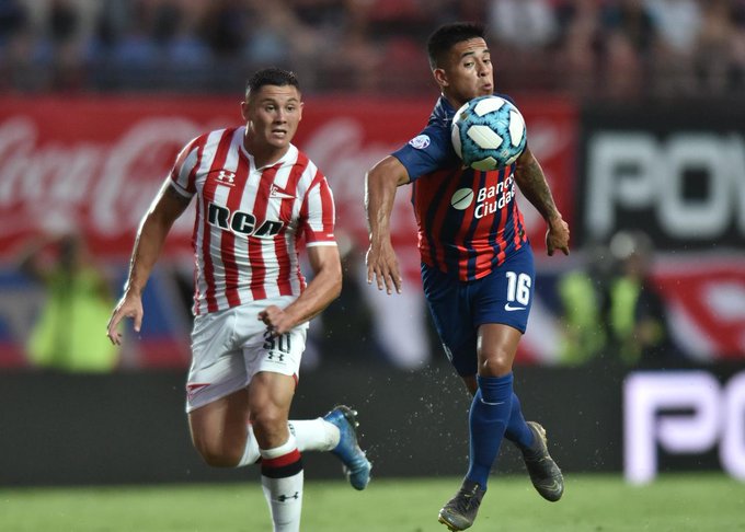 75' · Cambio (Salida) · Fernández, Nicolás Emanuel