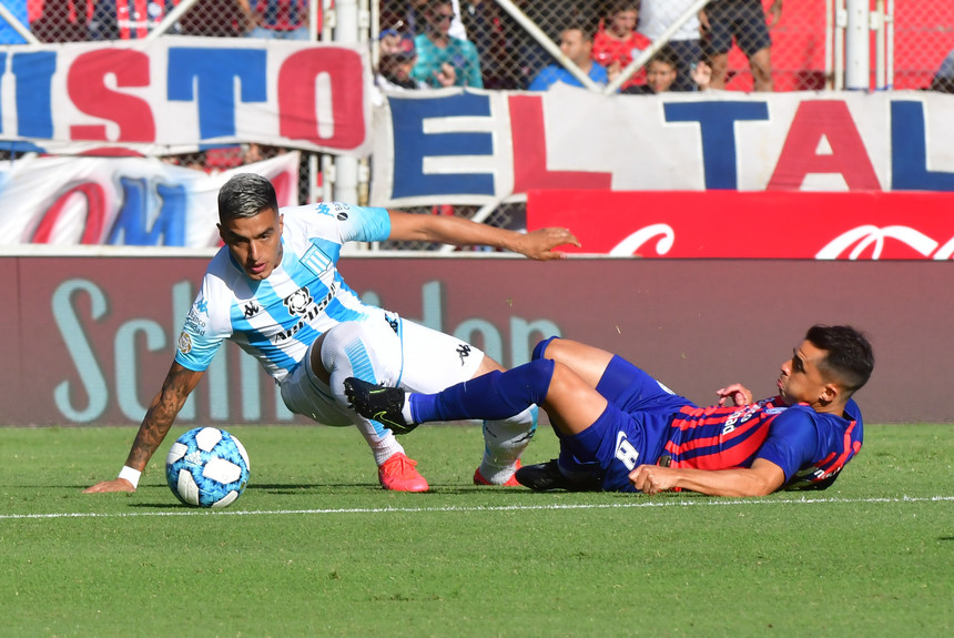 Tarjeta Amarilla — vs Racing Club
