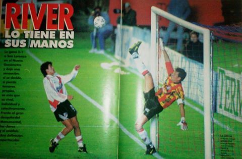80' · Gol Rival · Ortega, Ariel Arnaldo