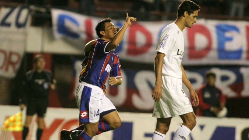 Gol — vs Santos (Brasil)