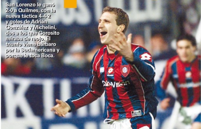 Gol — vs Quilmes