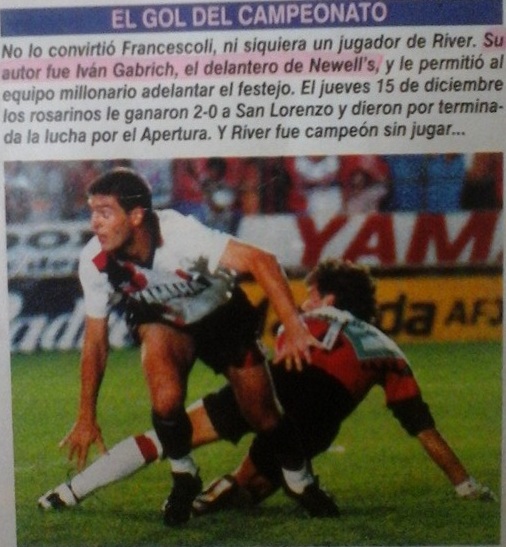 45' · Gol Rival · Gabrich, Ivan Cesar
