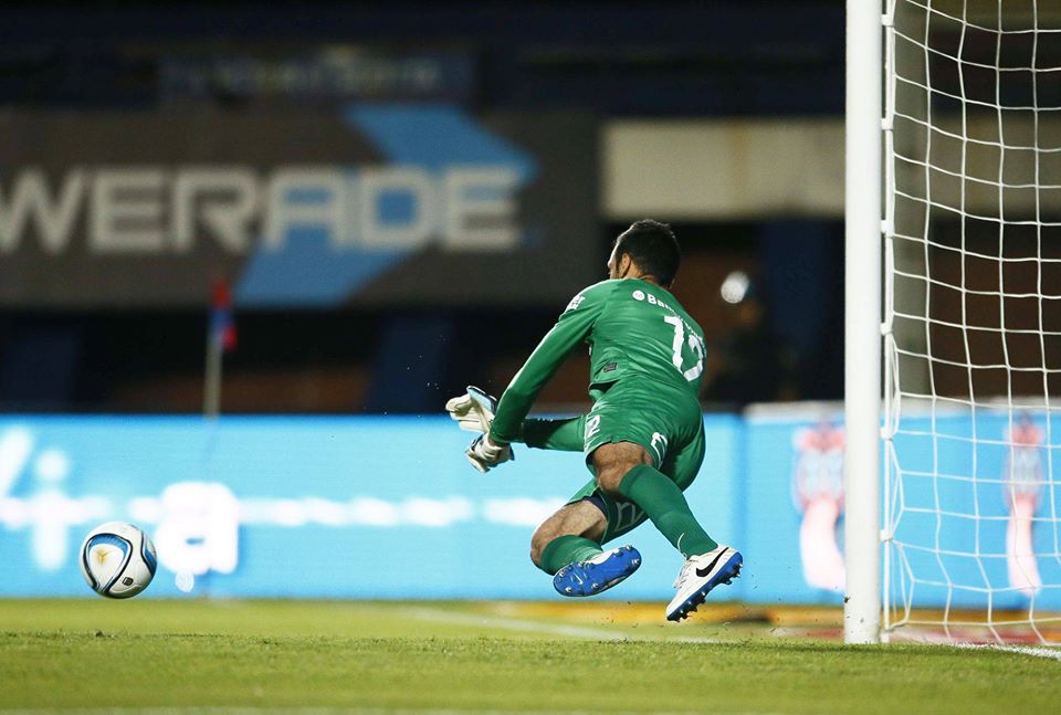 3' · Penal atajado · Torrico, Sebastián Alberto