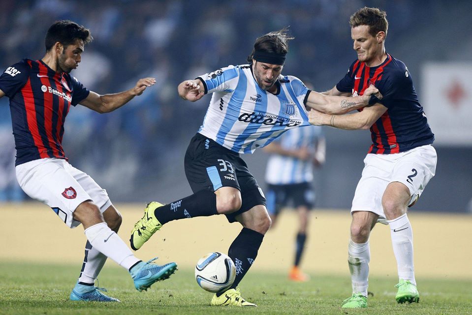 Tarjeta Amarilla — vs Racing Club