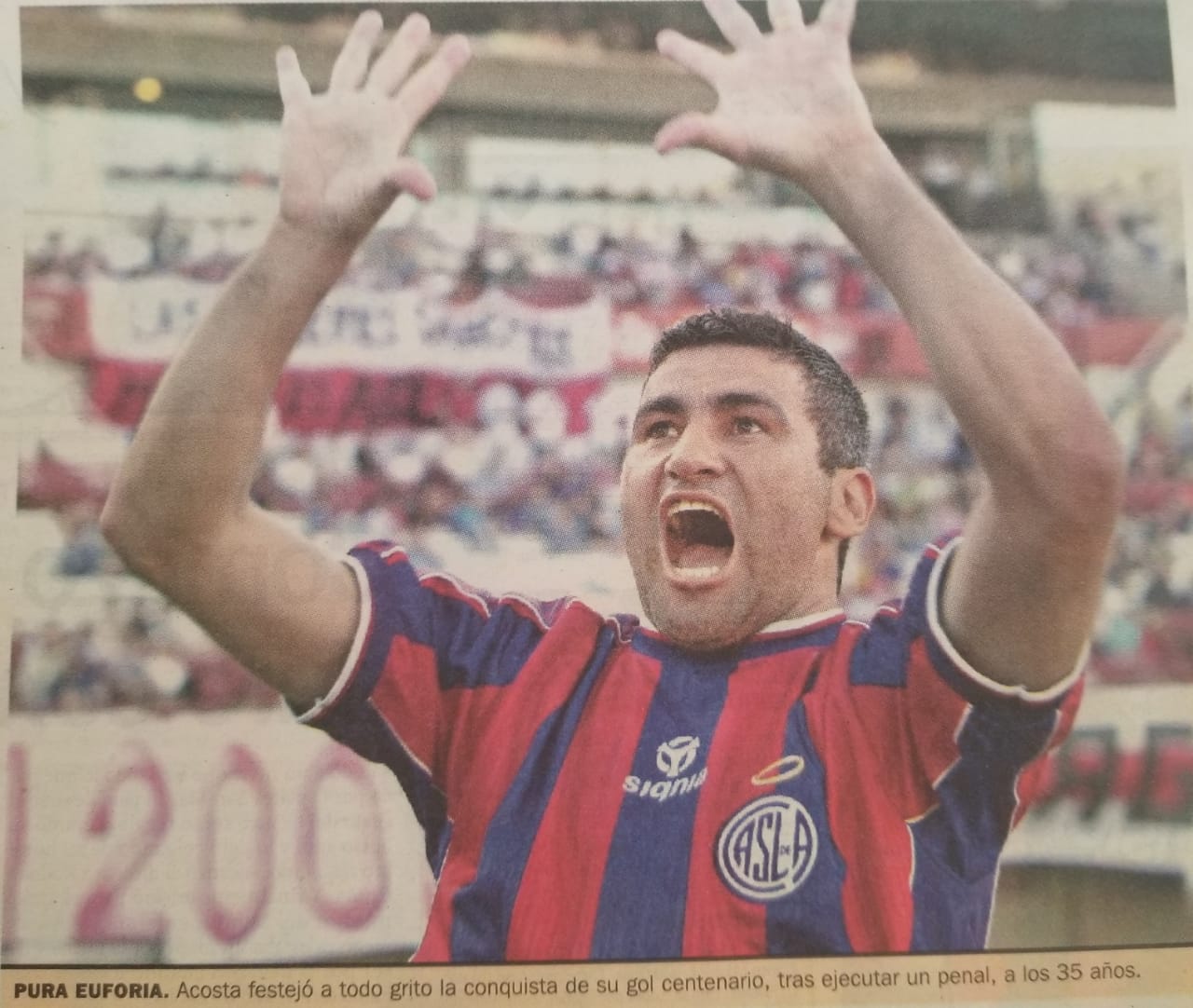 38' · Gol · Acosta, Alberto Federico