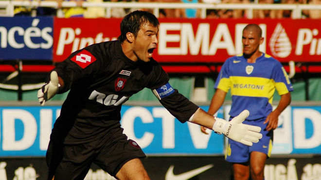 Penal convertido — vs Boca Juniors