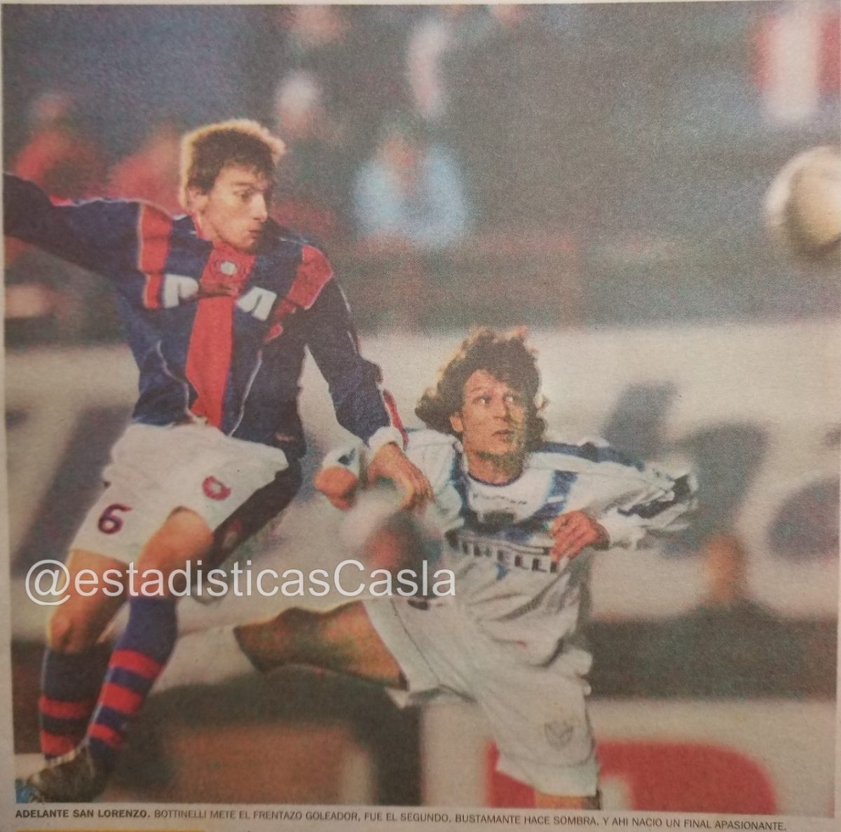 Gol — vs Velez