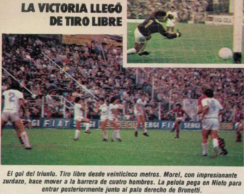 Gol — vs All Boys