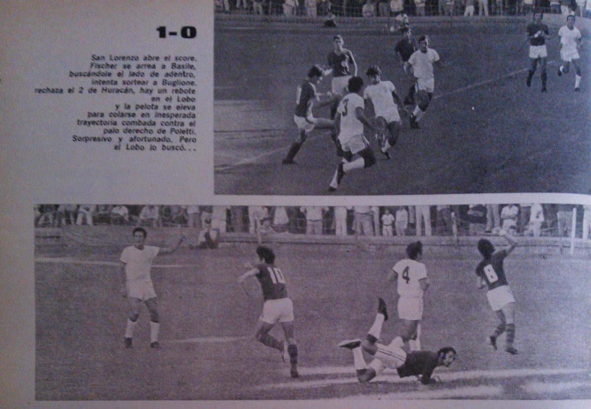 Gol — vs Huracán