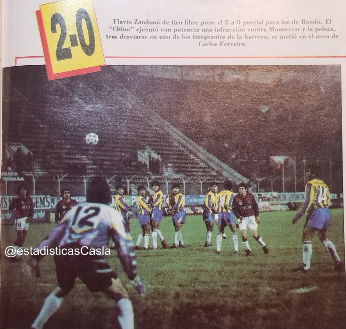 Gol — vs Sportivo Luqueño (Paraguay)