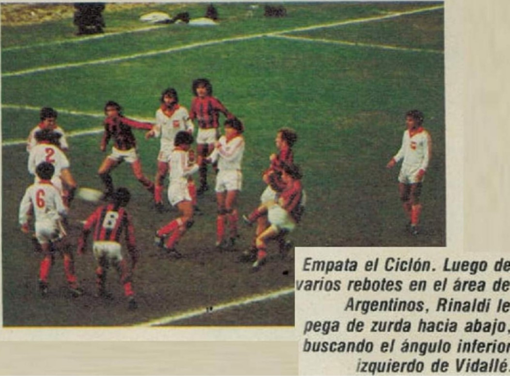 36' · Gol · Rinaldi, Jorge Roberto