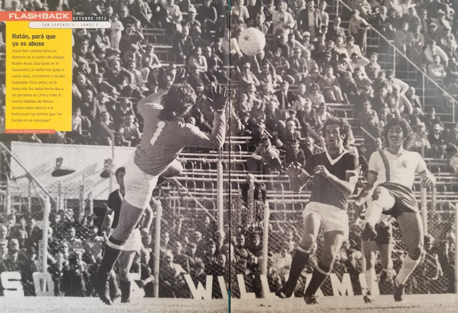 Gol — vs Lanus