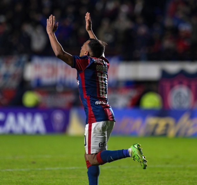 85' · Cambio (Salida) · Barrios, Cristian Nahuel