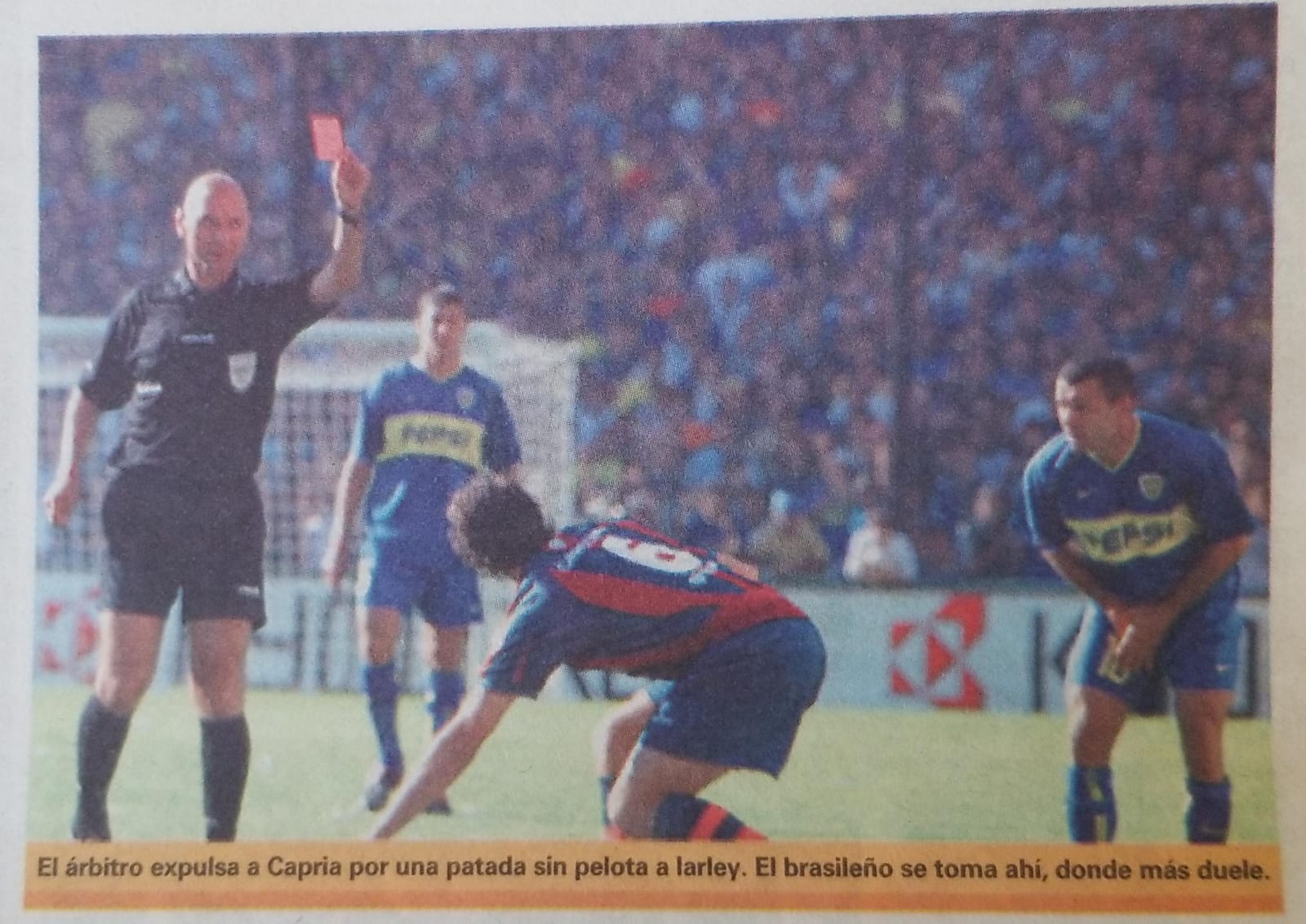 Tarjeta Roja — vs Boca Juniors