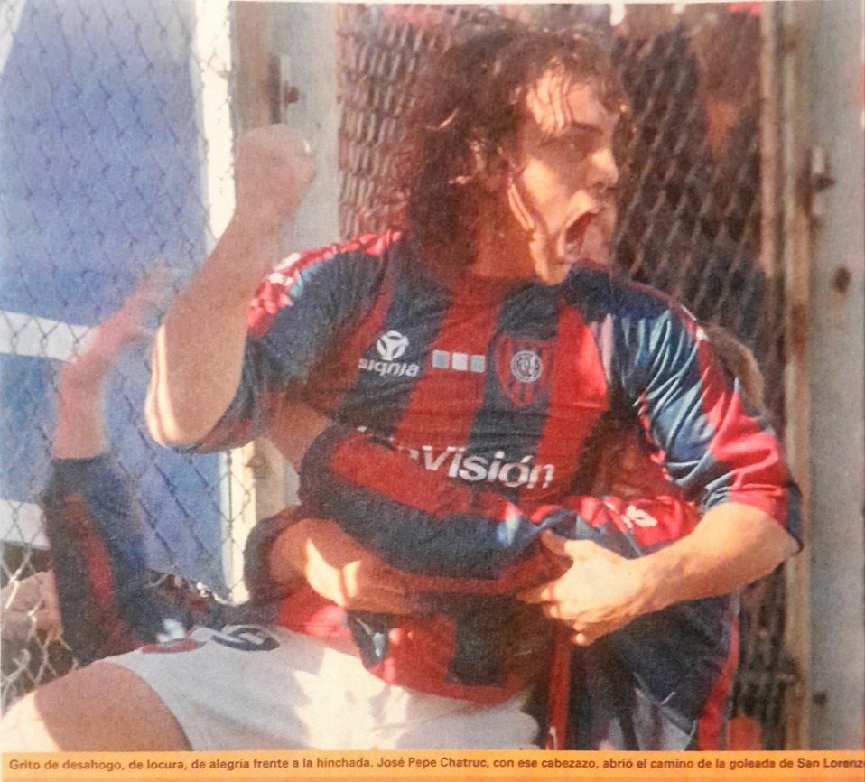 Gol — vs Huracán