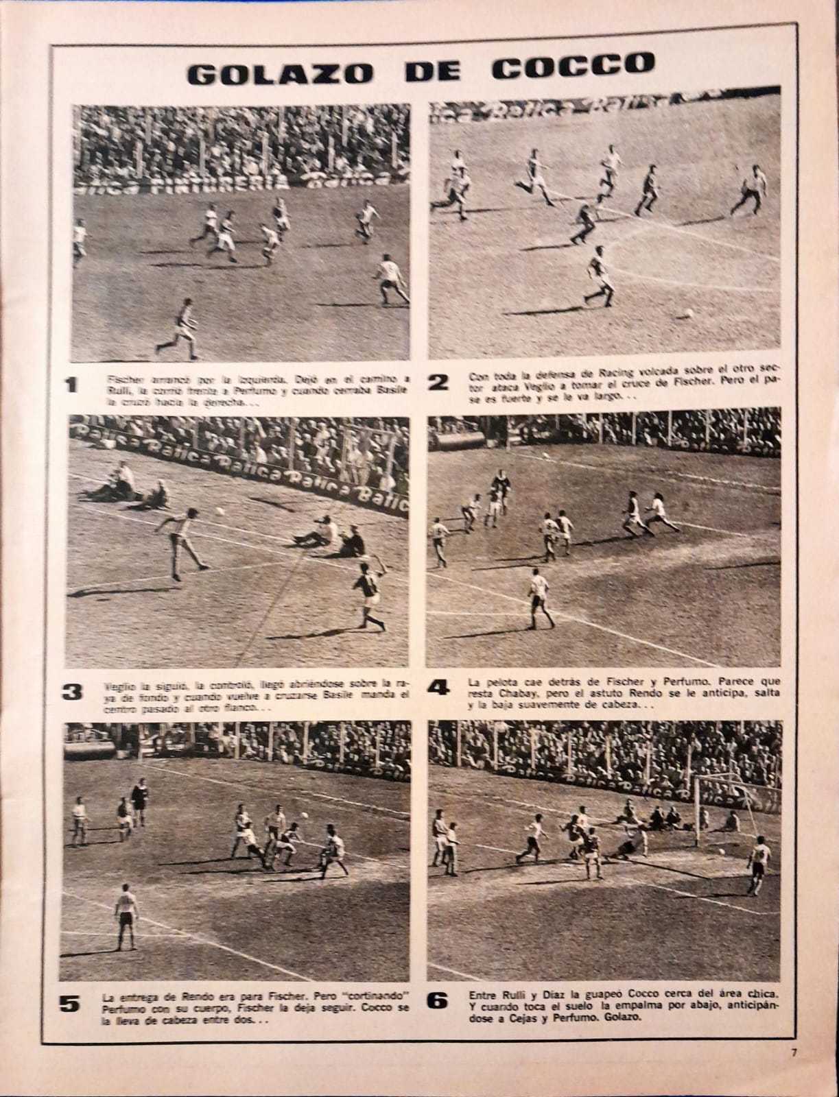 Gol — vs Racing Club