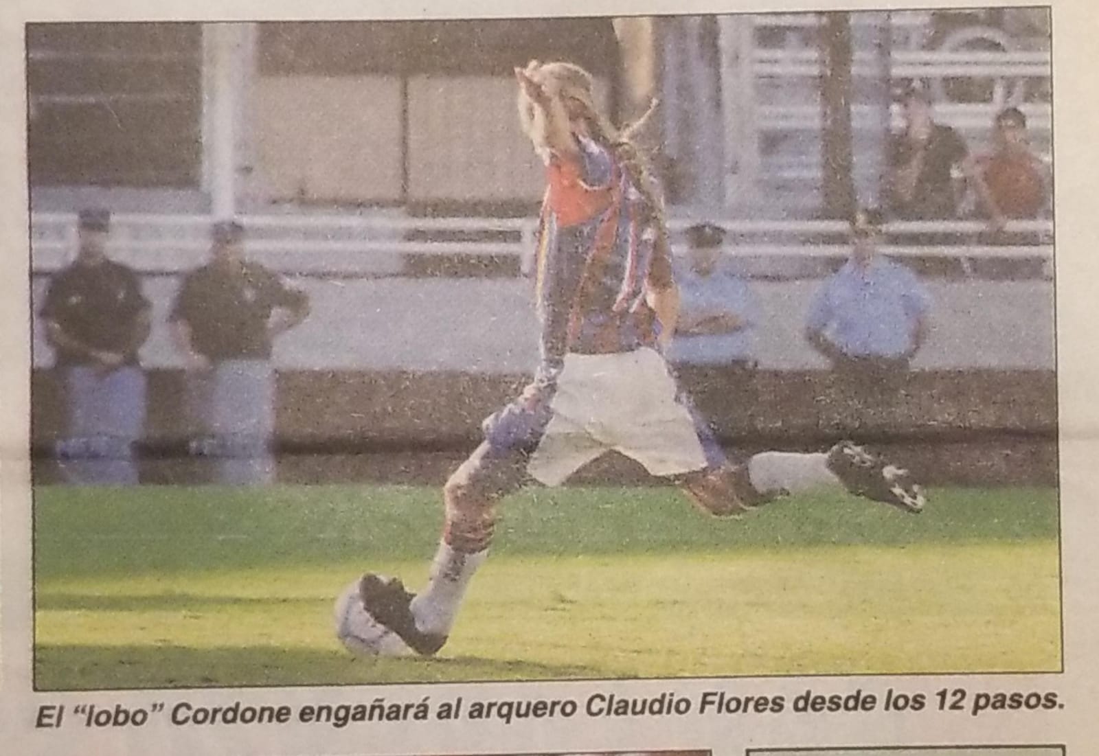 Penal convertido — vs Lanus