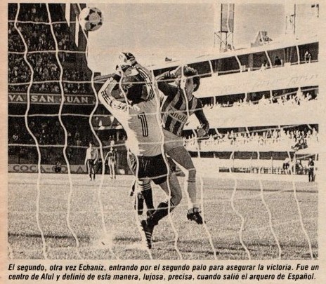 Gol — vs Deportivo Español