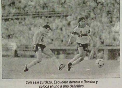 80' · Gol Rival · Escudero, Osvaldo Salvador