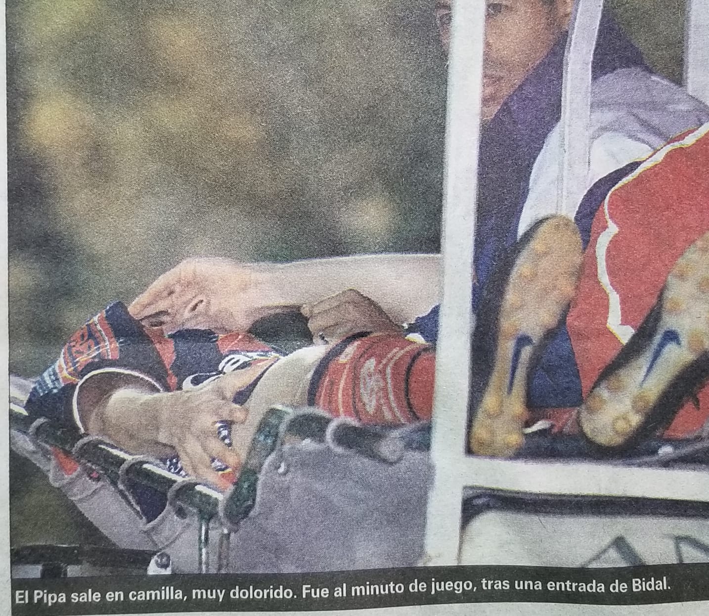 6' · Cambio (Salida) · Estevez, Raul Enrique