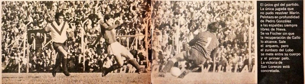 Gol — vs Velez