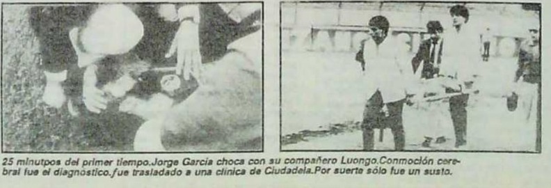 31' · Cambio (Salida) · Garcia, Jorge Alberto