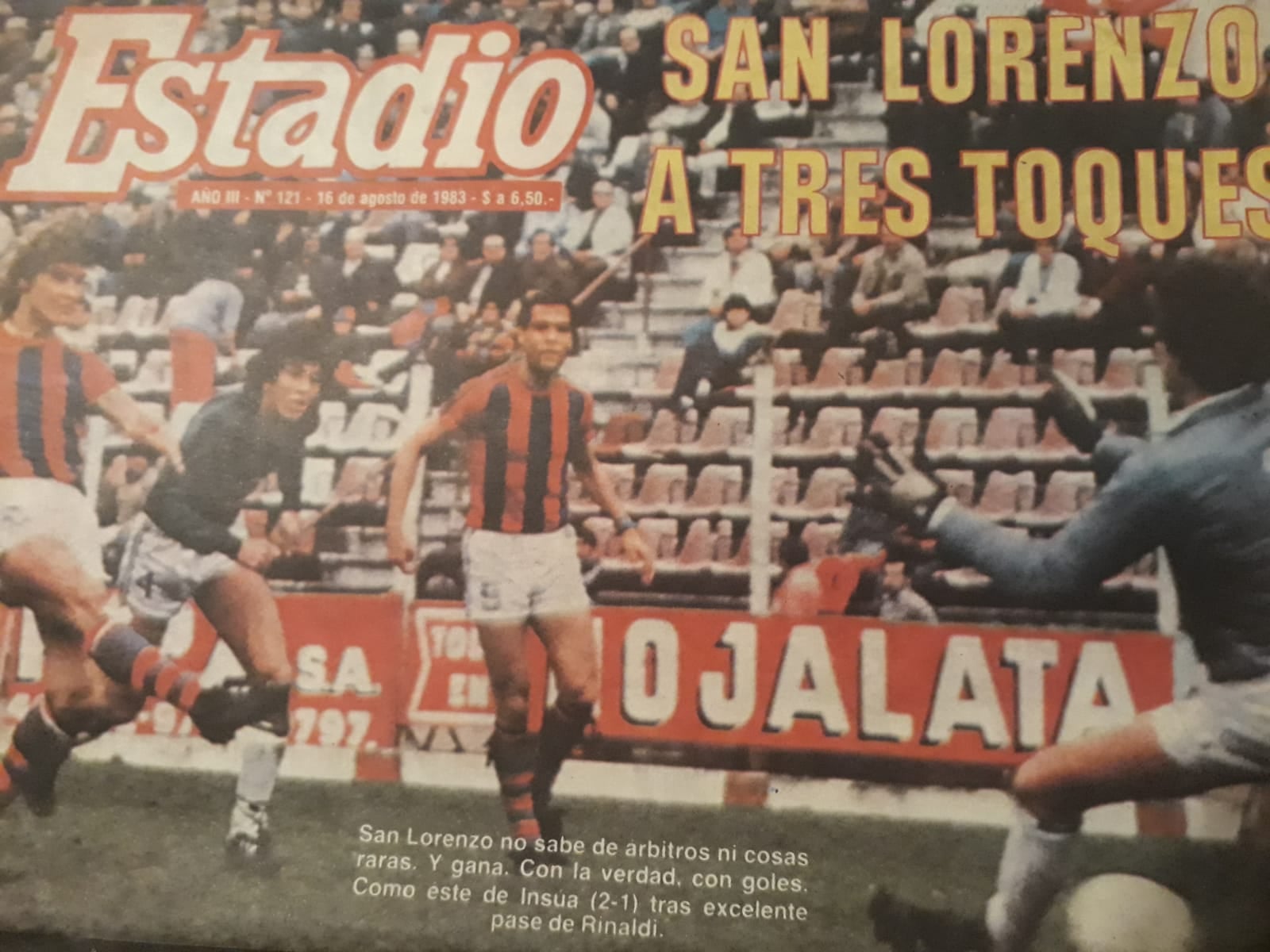 25' · Gol · Insua, Rubén Darío