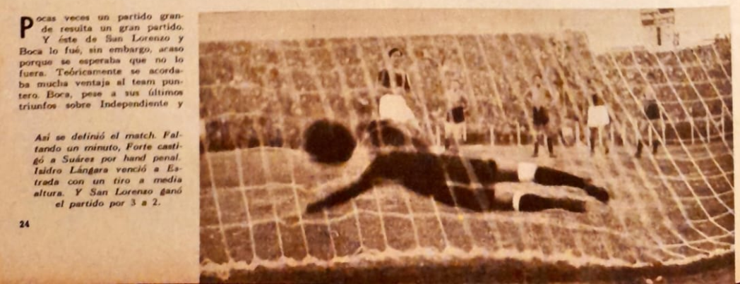 Penal convertido — vs Boca Juniors