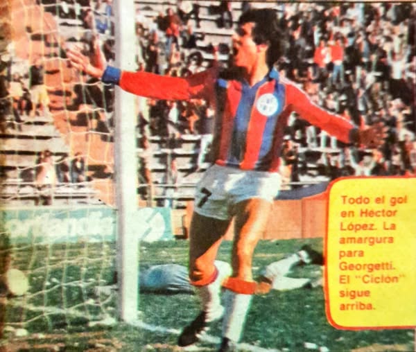 42' · Gol · Lopez, Hector Raul