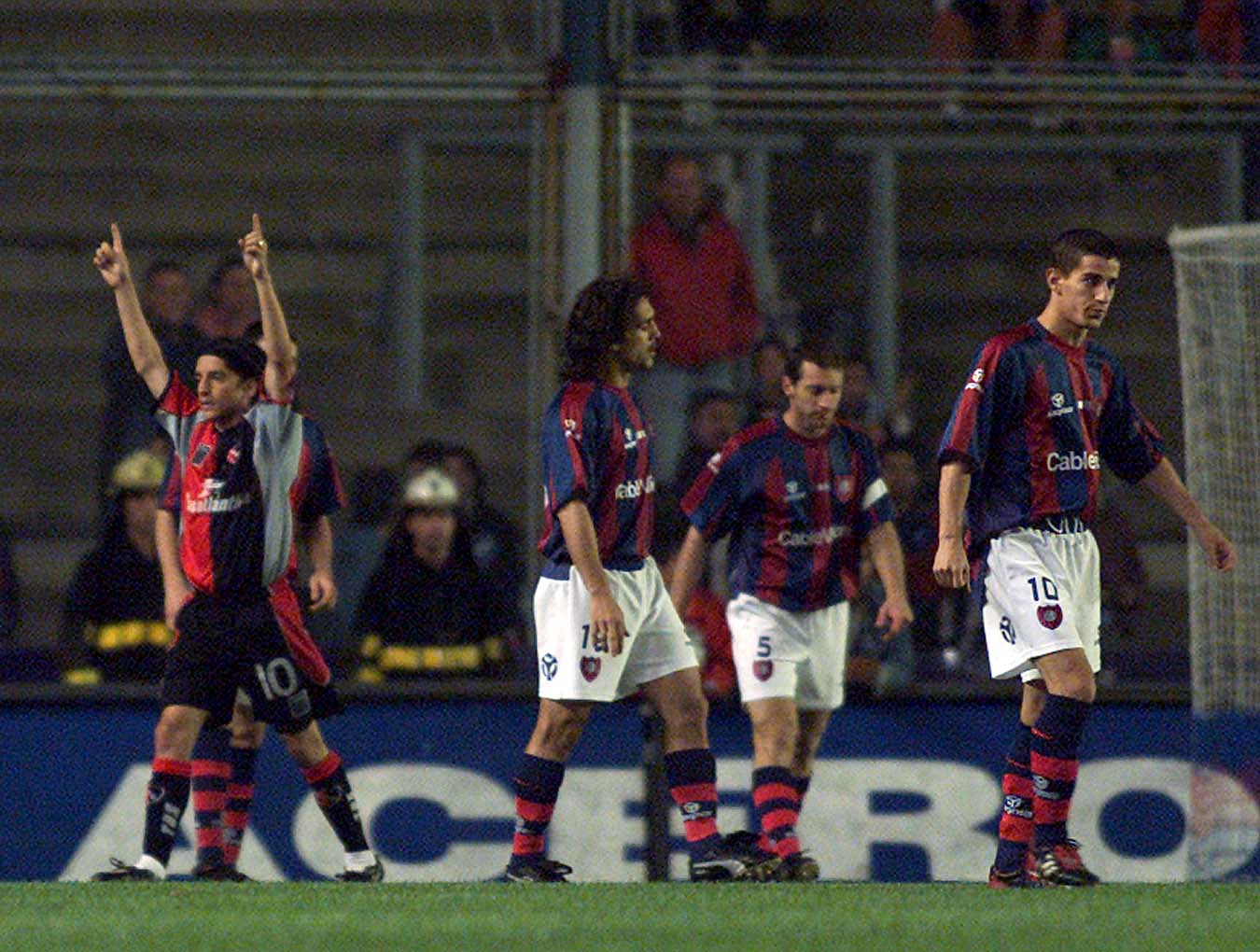 1' · Gol Rival · Manso, Damián Alejandro