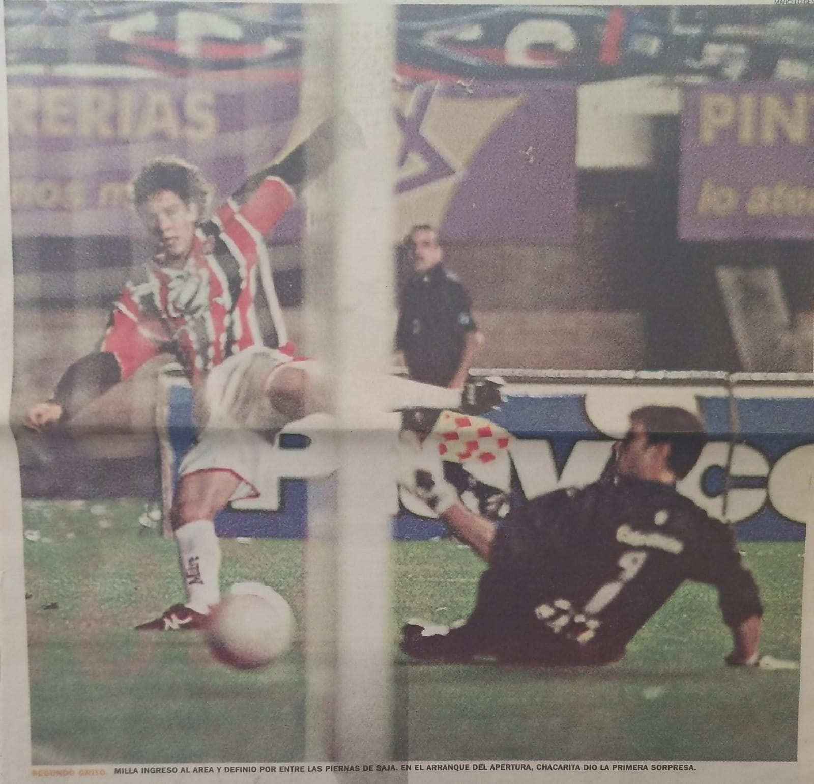 70' · Gol Rival · Milla, Cristian