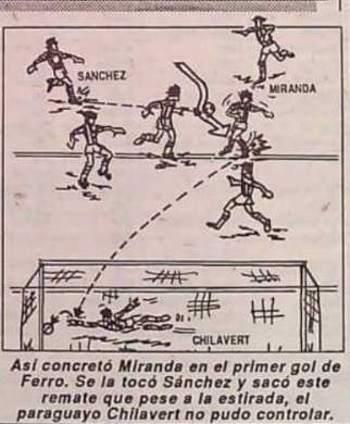 30' · Gol Rival · Miranda, Héctor Daniel
